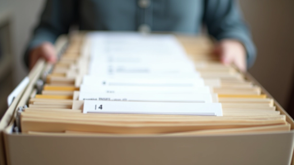 Dossier organisé pour demande de logement